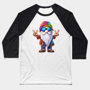 Hippie Gnome #22 Baseball T-Shirt